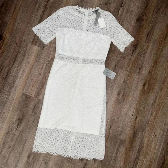 Love x Design • Sheer Panel Lace Dress - size M (8/10) - Picture 3 of 13